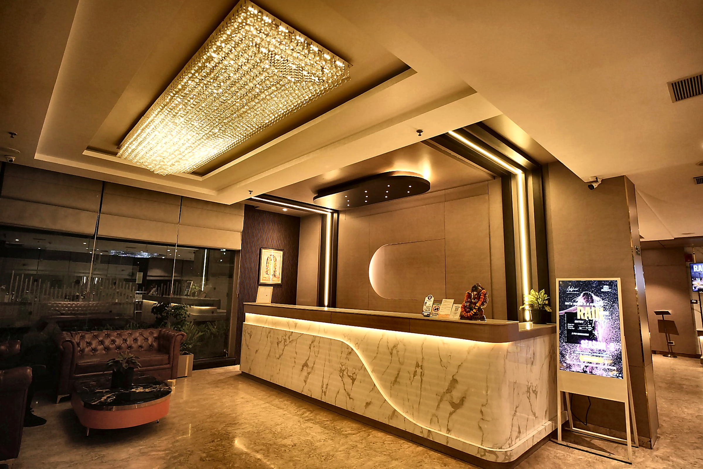 Reception at Hotel Ranbirs