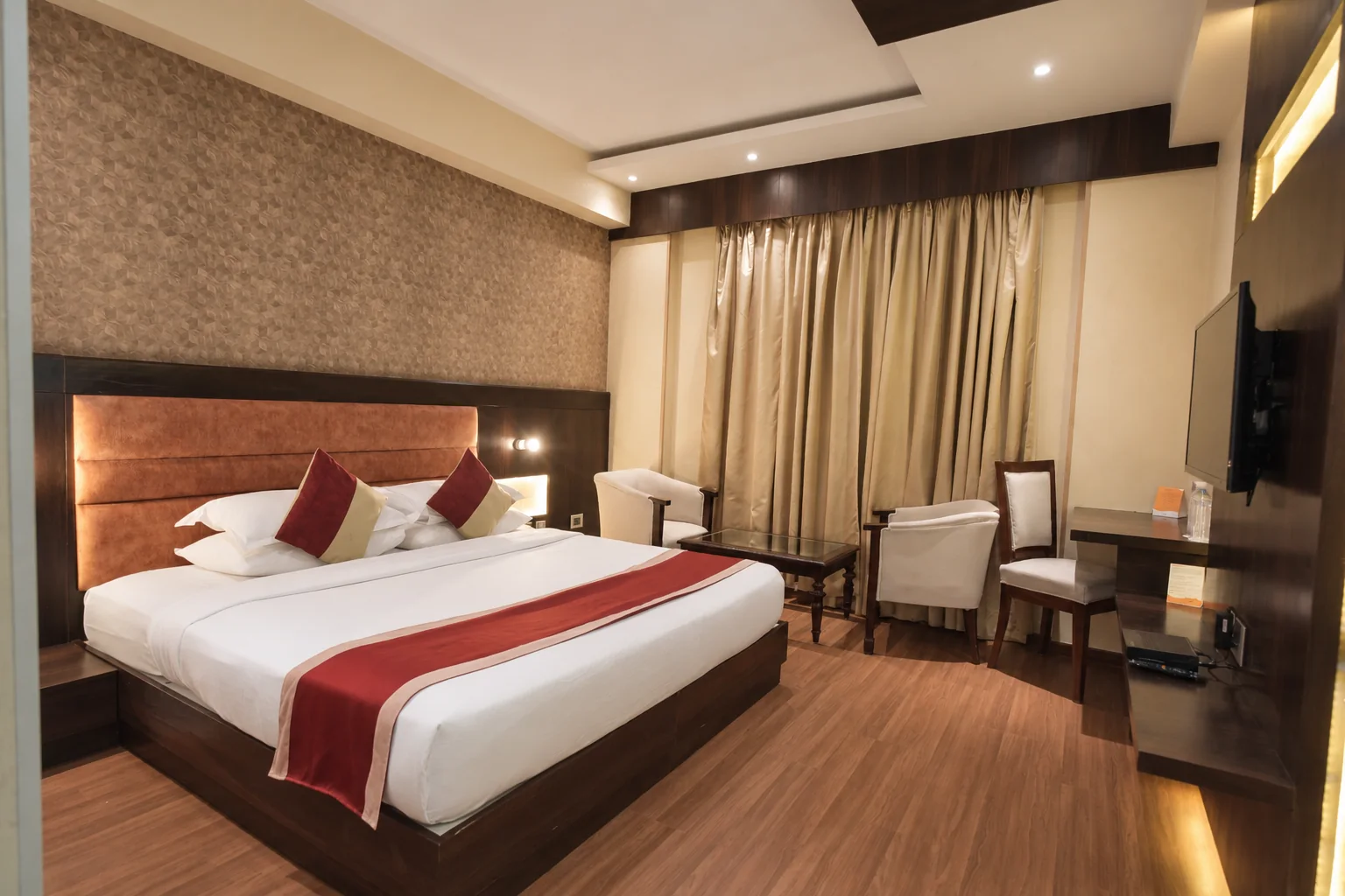 Alternate view of a guest room at Hotel Ranbirs, Lucknow